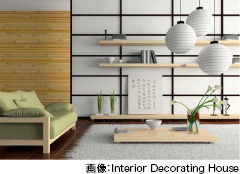 画像:Interior Decorating House